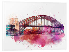 Magnettafel Sydney Harbor Bridge