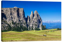 Canvas-taulu Seiser Alm - South Tyrol (Italy)