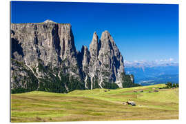 Gallery Print Seiser Alm mit Schlern, Südtirol