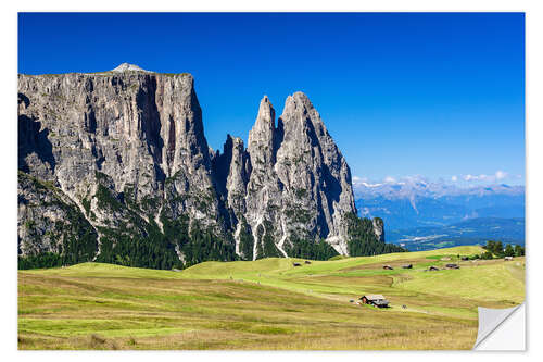 Wall sticker Seiser Alm - South Tyrol (Italy)