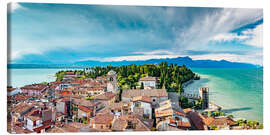 Leinwandbild Sirmione, Gardasee Südufer