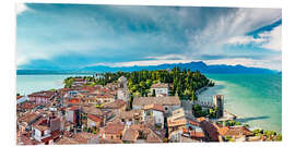 Tableau en PVC Sirmione, Lac de Garde, Italie