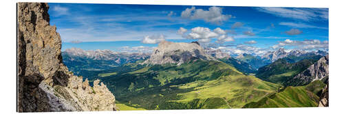 Gallery print The Dolomites in South Tyrol, panoramic view