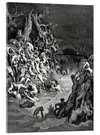 Akrylbilde  The world will be destroyed by water - Gustave Doré