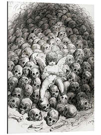 Magnettafel Liebe reflektiert über Tod