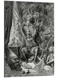 Magnettafel Don Quijote, eine Welt der Unordnung