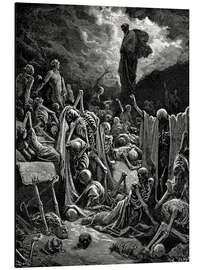 Magnettafel Die Vision vom Tal der trockenen Knochen