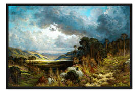 Gerahmter Kunstdruck Loch Lamond