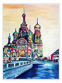 Poster  Saint Petersburg - M. Bleichner