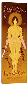 Wood print Joan of Arc