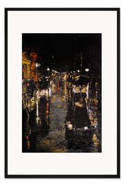 Gerahmter Kunstdruck Berlin, Leipziger Straße