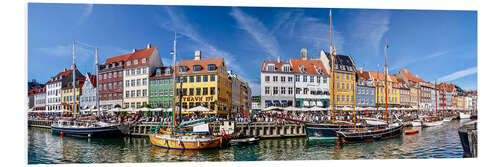 Stampa su PVC Nyhavn in Copenhagen (Denmark)