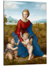 Magnettafel Madonna auf der Wiese