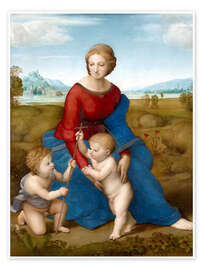 Plakat Madonna in the meadow 
