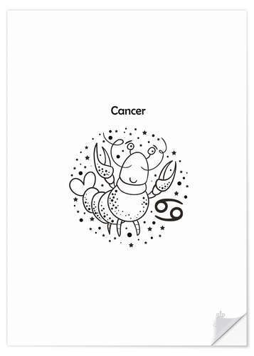 Wall sticker Zodiac Cancer