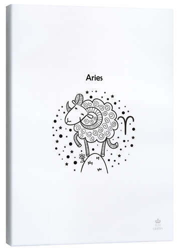 Canvas print Zodiac Aries