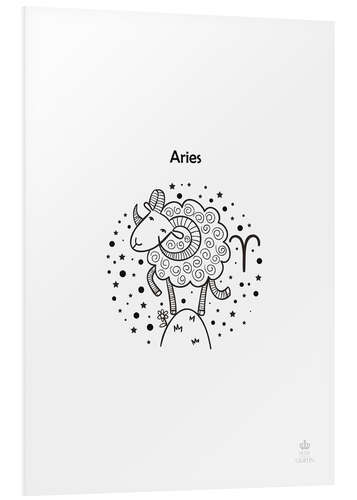 Foam board print Zodiac Aries