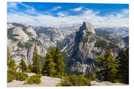 Foam board print Yosemite National Park, USA