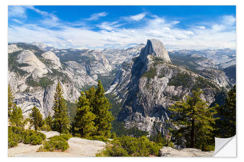 Wandsticker Yosemite Nationalpark, USA