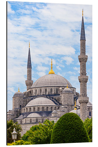 Aluminium print Blue Mosque Istanbul