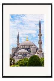 Gerahmter Kunstdruck Blaue Moschee Istanbul
