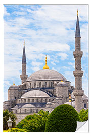 Wandsticker Blaue Moschee Istanbul