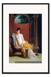 Gerahmter Kunstdruck Madame Recamier