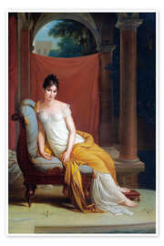Kunstwerk  Madame Recamier - Alexandre Evariste Fragonard