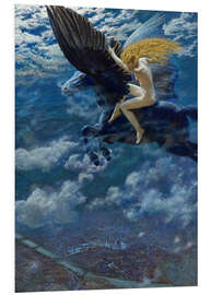 Foam board print Dream Idyll (A Valkyrie)