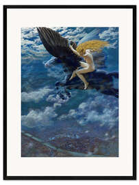 Kehystetty taidepainatus Dream Idyll (A Valkyrie)