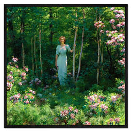 Gerahmter Kunstdruck Der Waldrand