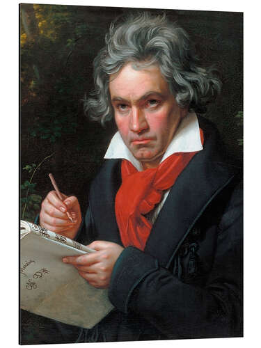 Aluminiumsbilde Ludwig van Beethoven