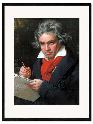 Framed art print Ludwig van Beethoven