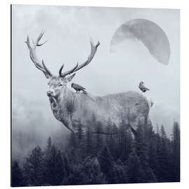 Magnettafel Deer Autumn