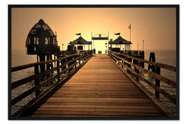 Gerahmter Kunstdruck Grömitz