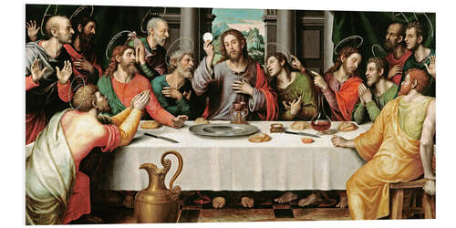 Foam board print The last supper