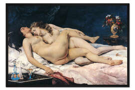 Gerahmter Kunstdruck Der Schlaf