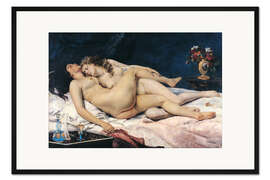 Framed art print The sleep