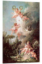 Obraz na szkle akrylowym  Angel - François Boucher