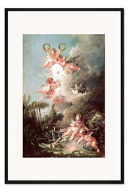 Gerahmter Kunstdruck Engel