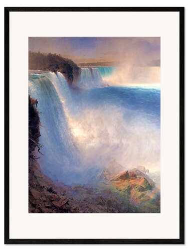 Stampa artistica con cornice Niagara Falls