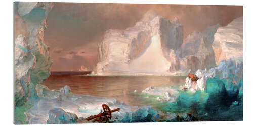 Tableau en plexi-alu The icebergs