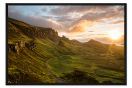 Gerahmter Kunstdruck The Quiraing, Isle of Skye, Schottland I
