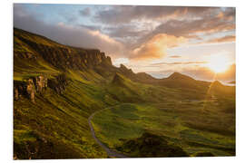 Foam board print The Quiraing, Isle of Skye, Scotland I