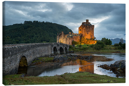 Leinwandbild Eilean Donan Castle, Schottland III