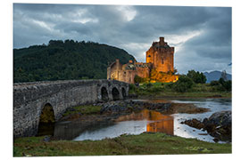 Hartschaumbild Eilean Donan Castle, Schottland III