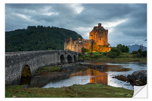 Wall sticker Eilean Donan Castle, Scotland III