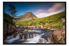 Gerahmter Kunstdruck Buachaille Etive Beag, Glencoe, Schottland
