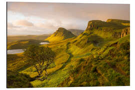 Quadro em alumínio The Quiraing, Isle of Skye, Scotland IV