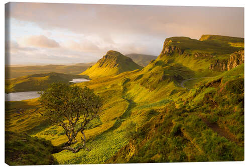 Leinwandbild The Quiraing, Isle of Skye, Schottland IV